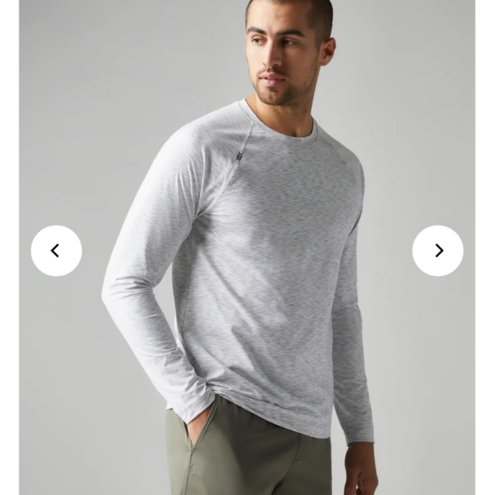 Rhone Reign Long Sleeve Trim Fit